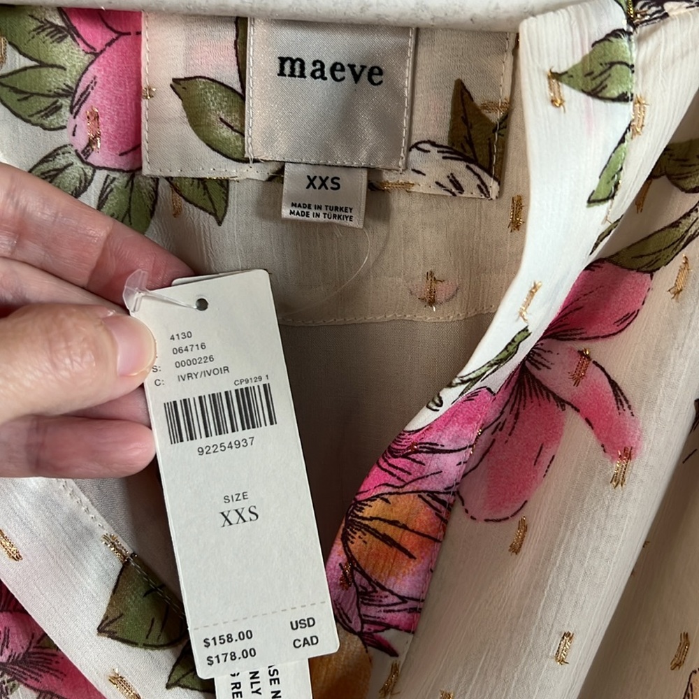 NWT Anthropologie/Maeve The Somerset Long-Sleeve Mini
Dress - Picture 3 of 6